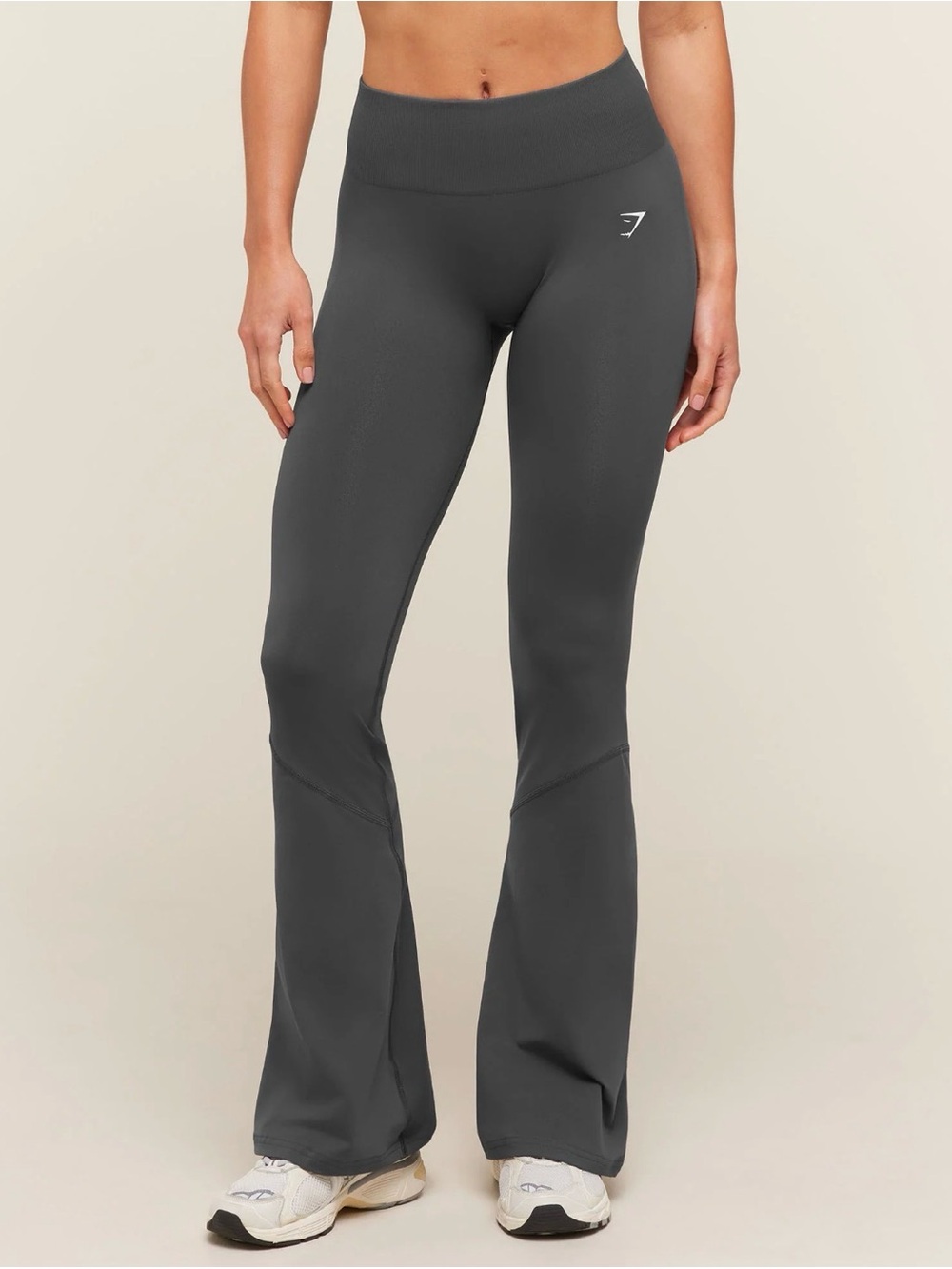 Gymshark Brown Everyday Seamless Flare Yoga Pants Leggings XL NWOT